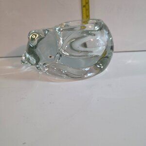 Indiana Glass Cat Votive Holder in clear